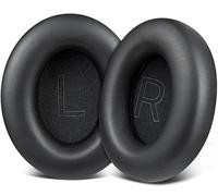 SOULWIT Protein Leather Earpads Replacement for Razer Kraken V3/V4, Kraken V3 Pro/V4 Pro Gaming Headset, Ear Pads Cushions with Noise Isolation Foam - Black