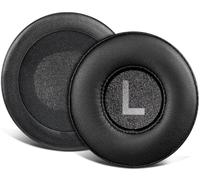 SOULWIT Protein Leather Earpads Replacement for Sennheiser HD25/HD25 Light(Lite)/HD25 Plus/HD25 Special Edition/HMD25/HME25/HMEC25/HD250BT Headphones, Ear Pads Cushions with High-Density Foam - Black