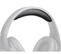 SOULWIT Protein Leather Headband Cover for Hyperx Cloud/CloudX Stinger Core Wireless (Do Not Fit Wired Version) Headphones, Replacement Headstrap Pad Repair Part - Black