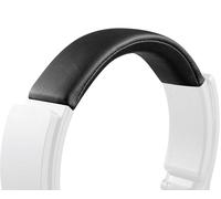 SOULWIT Protein Leather Headband Cover for Sony MDR-XB600 Extra Bass Headphones (Do Not Fit MDR-XB650), Replacement Headstrap Pad Repair Part - Black