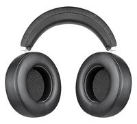 SOULWIT Protein Leather Headband Pad + Earpad Cushions for Corsair Virtuoso RGB Wireless XT SE Gaming Headset, Replacement Headstrap Pad Repair Part - Black