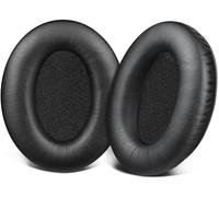 SOULWIT Protein Leather Replacement Ear Pads for Bose Aviation X A10/A20 Headset, EarPads Cushions with High-Density Noise Isolation Foam (Black)