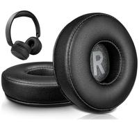 SOULWIT Protein Leather Replacement Earpads for Anker Soundcore H30i Wireless On-Ear Headphones, Ear Pads Cushions with Noise Isolation Foam - Black