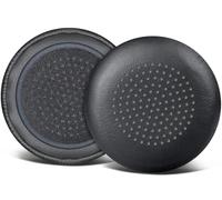 SOULWIT Replacement Earpads Cover for Plantronics BlackWire C510/C520/C710/C720/C725 Headset, Cushions Ear Pads Cover for Poly BlackWire 510/520/710/720/725 - Black