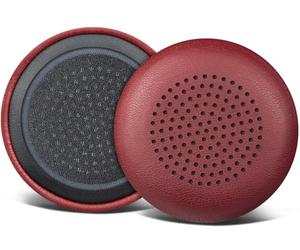 SOULWIT Replacement Earpads Cover for Plantronics BlackWire C510/C520/C710/C720/C725 Headset, Cushions Ear Pads Cover for Poly BlackWire 510/520/710/720/725 - Burgundy