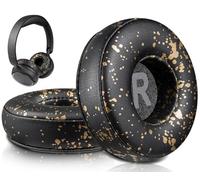 SOULWIT Replacement Earpads for Anker Soundcore H30i Wireless On-Ear Headphones, Ear Pads Cushions with Noise Isolation Foam - Black Gold