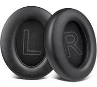 SOULWIT Replacement Earpads for Anker Soundcore Q11i Wireless Over-Ear Headphones, Ear Pads Cushions with Soft Protein Leather and High-Density Memory Foam - Black