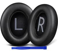 SOULWIT Replacement Earpads for Bose 700 (NC700) Wireless Headphones, Ear Pads Cushions with Softer Leather, High-Density Noise Cancelling Foam, Added Thickness - Black