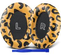 SOULWIT Replacement Earpads for Bose QC Ultra/New QuietComfort Ultra(2nd Gen) Wireless Headphones, Ear Pads Cushions with Softer Protein Leather, High-Density Noise Isolation Foam - Tiger Stripes
