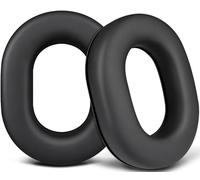 SOULWIT Replacement Earpads for David Clark H10-60/H10-20/H10-13.4/H10-76/H10-30/H10-13S Headsets, Ear Pads Cushions with Soft Protein Leather and High-Density Memory Foam - Black