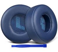 SOULWIT Replacement Earpads for JBL Live 670NC On-Ear Headphones(Do Not Fit Tune 670NC), Ear Pads Cushions with Soft Protein Leather and High-Density Noise Isolation Foam - Navy Blue
