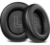SOULWIT Replacement Earpads for Steelseries Arctis Nova Pro Wired, Nova 1/1X/1P/3/3P/3X/4/7/7X/7P Headphones, Ear Pads Cushions with Soft Protein Leather, Noise Isolation Foam - Black