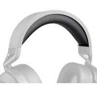 SOULWIT Replacement Headband Pad for Corsair HS65 Surround Headphones, Durable Head Strap Cushion with Premium Protein Leather and Foam, Easy Installation - Black