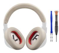 SOULWIT Replacement Kit for BackBeat Pro 2, Voyager 8200 - Beige | (Earpads+Headband),for Plantronics BackBeat Pro2, Voyager 8200