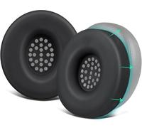 SOULWIT Silicone Ear Pads Cover Protector for Beats Solo4/Solo 4, Solo3, Solo2 Headphones Cushions, Sweatproof, Easily Washable, Rugged Durability - Black