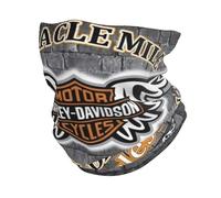 Soulzie Stretchy Harley Davidson Windproof Neck Warmer for Cyclists - Cozy Warmth for European Cold Rides