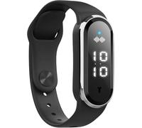 Soumiey Ultrasonic Weightloss Smart Watch, Slimwe Ultrasonic Body Shape Wristband, Matteo Ultrasonic Body Shape Wristband, Adjustable Smart Lymph Silicone Sport Bracelet for Anyone (Black*1)