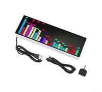 Sound Activated LED for matrix Display 220mm Black Sound Activated | Built-in sensitive mic, adjustable pickup level, auto voice control, accurate sound recognition