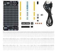 Sound Activated Led Music For Spectrum Rhythm Light Level Display Diy Electronic Kit With Adjustable Sensitivity Microphone For Audio Analysis And Educational Soldering Projects Black Color(kit)