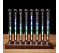 Sound-Activated Rhythm Lamp with Nixie Tubes, Adjustable Modes and Colors, for Studio and Home Decor