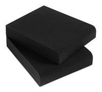 Sound Addicted - Studio Monitor Isolation Pads for 3-4.5 inches Small Speakers, Pair of 2 High Density Dampening Acoustic Stands Foam which Fits Most Bookshelf’s and Desktops | SMPad 4