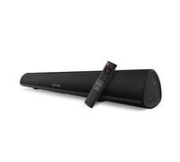 Sound bar, Bestisan Soundbar Wired and Wireless Bluetooth 5.0 Speaker for TV (28 Inches, Optical Cable Included, DSP, Bass Adjustable, Wall Mountable)