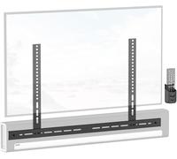 Sound Bar TV Mounts for Sonos Playbar TV Mount with Remote Holder - Height Adjustable for Sonos Playbar Soundbar TVs Mount Space Saving Under TVs for Sound Bar Mounting Bracket