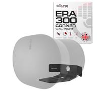 Sound Bass ERA300 Corner Wall Mount Bracket, Low Profile, Black, Single (1pc), Includes Mounting Hardware, Compatible with Sonos ERA 300 Speaker