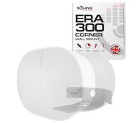 Sound Bass ERA300 Corner Wall Mount Bracket, Low Profile, White, Single (1pc), Includes Mounting Hardware, Compatible with Sonos ERA 300 Speaker
