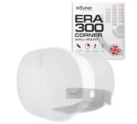 Sound Bass ERA300 Corner Wall Mount Bracket, Low Profile, White, Single
