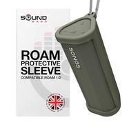 Sound Bass Heavy Duty Protective Carrying Case for Sonos Roam 2 | Green | Compatible with Sonos Roam, Roam 2 & Roam SL | Includes Bluetooth Button | Protect Your Wireless Speaker | Cover / Sleeve