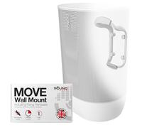 Sound bass Move Speaker Wall Mount Bracket, Weatherproof, White | Compatible with Sonos Move & Move 2, Including Mounting Accessories