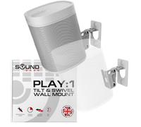 Sound bass Play 1 Wall Mount, White, Pair, (2pcs) Adjustable Tilt & Swivel