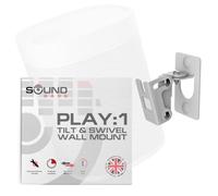 Sound bass Play 1 Wall Mount, White, Single (1pc) Adjustable Tilt & Swivel