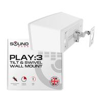 Sound bass Play 3 Wall Mount White, Single (1pc) Adjustable Tilt & Swivel