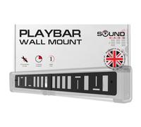 Sound Bass Playbar Wall Mount Bracket Kit with Mounting Accessories | Compatible with Sonos Play Bar Soundbar Only, Brackets Includes All Fixings, Designed in The UK by Soundbass