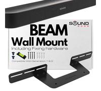 Sound Bass Soundbar Mount for Sonos Beam Compatible with Generation 1 & 2 Sonos Beam Sound Bar Includes All Necessary Mounting Hardware, Mounts Bracket, Black