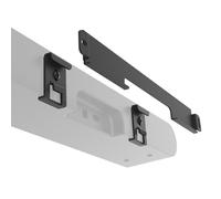 Sound bass Soundbar Mount for Sonos Ray Sound Bar, Easy Install, Black | Includes All Necessary Mounting Hardware, Floating Style Soundbar Wall Bracket for Under TV or Above, Easy to Install, Black
