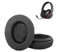 Sound BlasterX H6 Headset Ear pads replacement Compatible with Creative Sound BlasterX H6 7.1 USB Gaming Headset(Textile fabric and Memory Foam ear cushions)