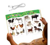 Sound Books 21 Stories 500 Words Reading Interactive Fun Toys | Children's Learning Toys for Birthday Carnival Detection Home Family Time Activity Indoor Holiday
