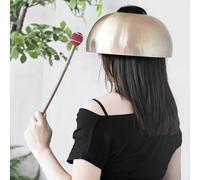 Sound Bowl Handcrafted Nepalese Healing Bowl for Head And Knee Therapy Musical Instrument for Relaxation and Sleep (28cm)