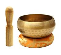 sound bowl,Tibetan Singing Bowl Set, Nepal Buddhist Sound Bowl with Mallet and Cushion Unique Gift Helpful