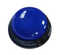 Sound Button Office Trivia Nights Easy to Use Game Show Button Kids Toy Blue, 90x40mm