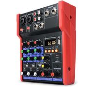Sound Card Bluetooth Stage Home Ktv USB 5v Mini Mixer Music Portable Dj Console Studio Live Performance