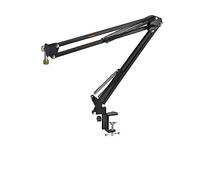Sound Card Kit, CVM-MS02 Microphone Stand Adjustable Mic Stand Desk Boom Arm Flexible Suspension Boom Support For Handheld Mic Studio Mic