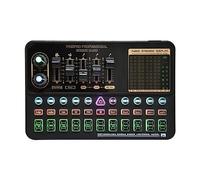 Sound Card Kit For Recording Music With Bm800 Microphone And V10Xpro Mixer - Studio Audio Mixer For Singing, Live Broadcast, Phone, Computer Record Setup - Noise Reduction Voi,V10x Pro-1