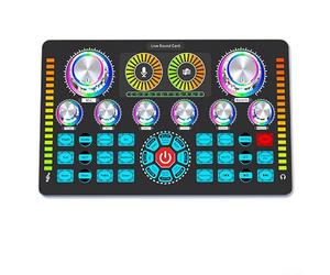 Sound Card Model For Q7 Designed for Studio Recording, Featuring Advanced Noise Cancellation Technology
