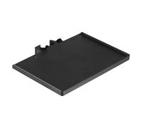 Sound Card Tray - Low Profile Microphone Stand, Adjustable Tray | Ideal for Studio Streaming Podcasting and Music Production with Maintain Setup Order, large tray, 説明を参照してください, See Description