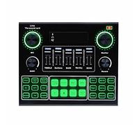 Sound Card USB Headset Microphone Webcast Live Streaming Sound Card Mobile Phone Computer Singing Universal Sound