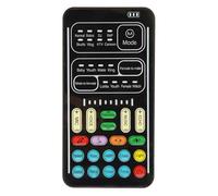 Sound Changer 8 Sound Changes PC LED Light Mini Sound Card 450mAh Lightweight for Computer (I9 English Edition)